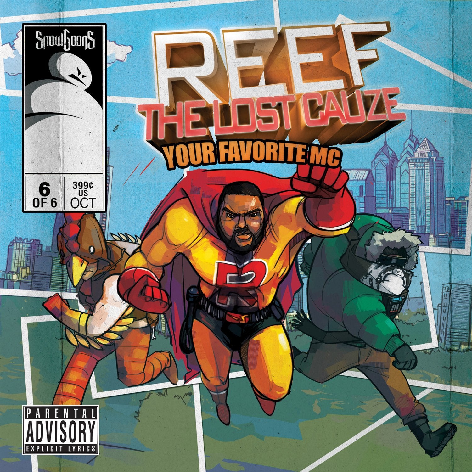 Reef The Lost Cauze / Snowgoons - Reef The Lost Cauze: Your Favorite MC (CD)