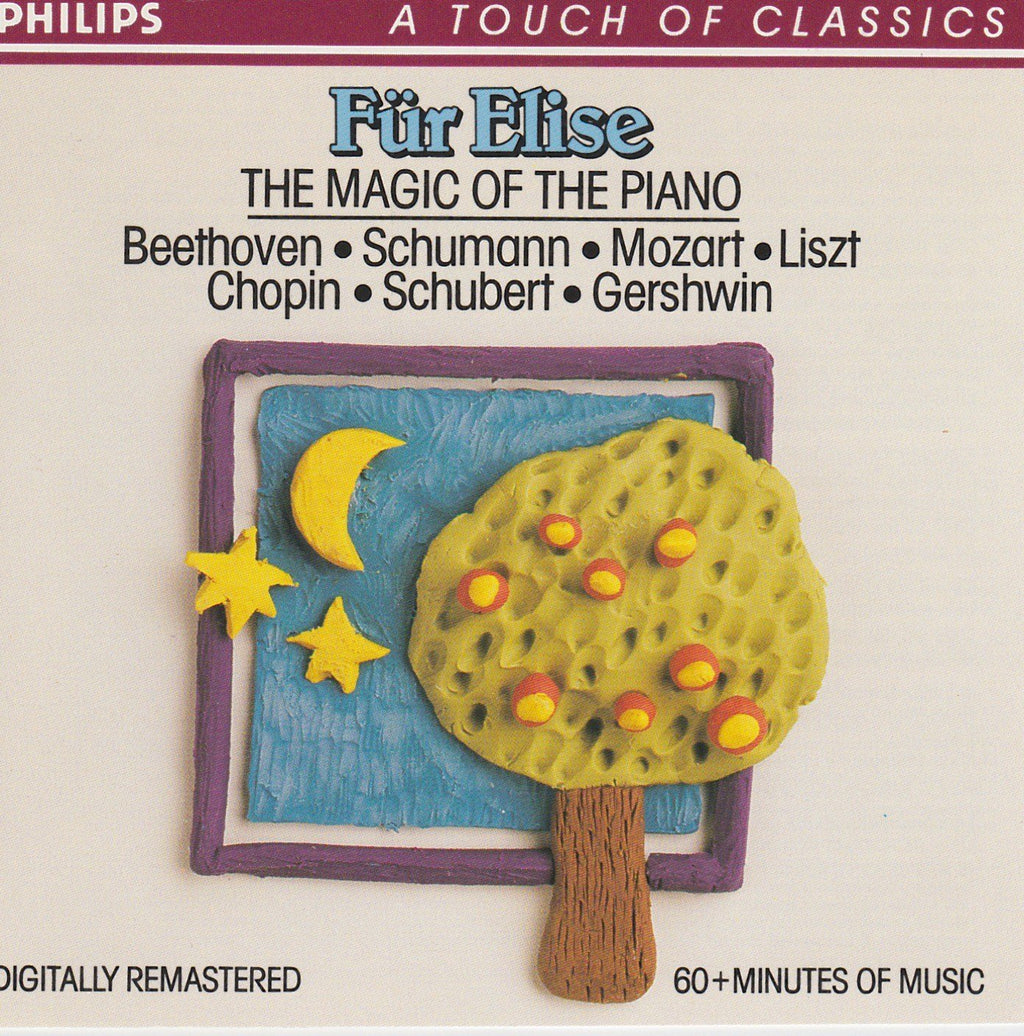 Ludwig van Beethoven / Robert Schumann / Wolfgang Amadeus Mozart / Franz Liszt / Frederic Chopin / Franz Schubert / George Gershwin - Magic of Piano (CD)