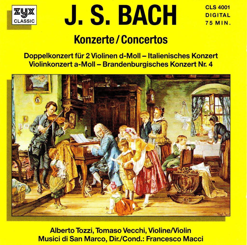 Concerto for 2 Violins in D Minor (CD)
