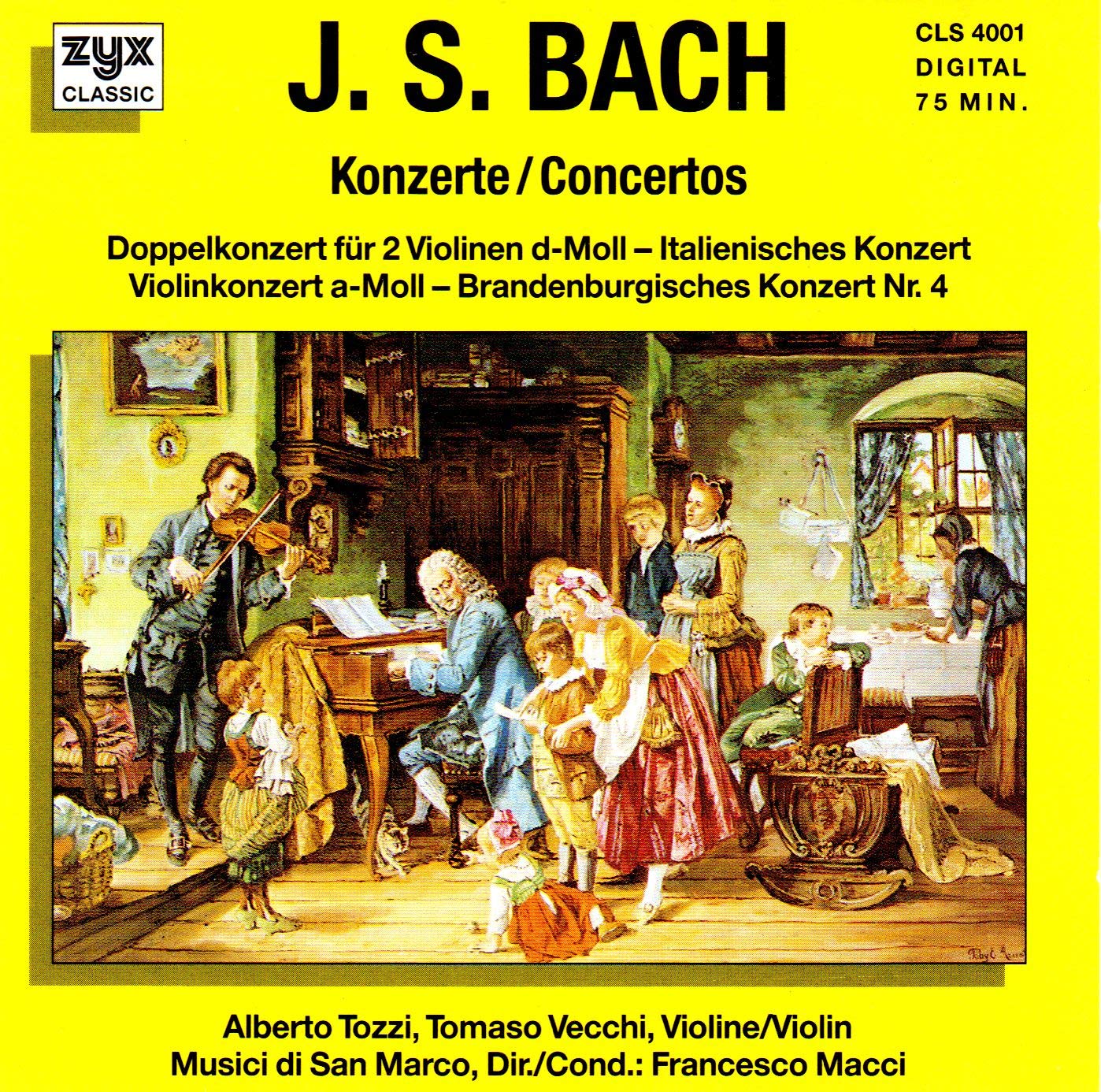 Concerto for 2 Violins in D Minor (CD)