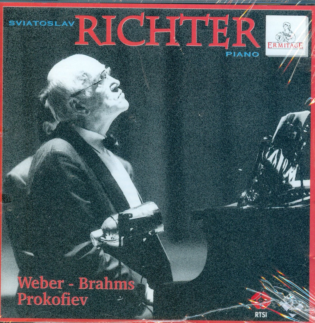Sviatoslav Richter / Carl Maria von Weber / Johannes Brahms / Sergei Prokofiev - Piano Recital Locarno 1966 (CD)