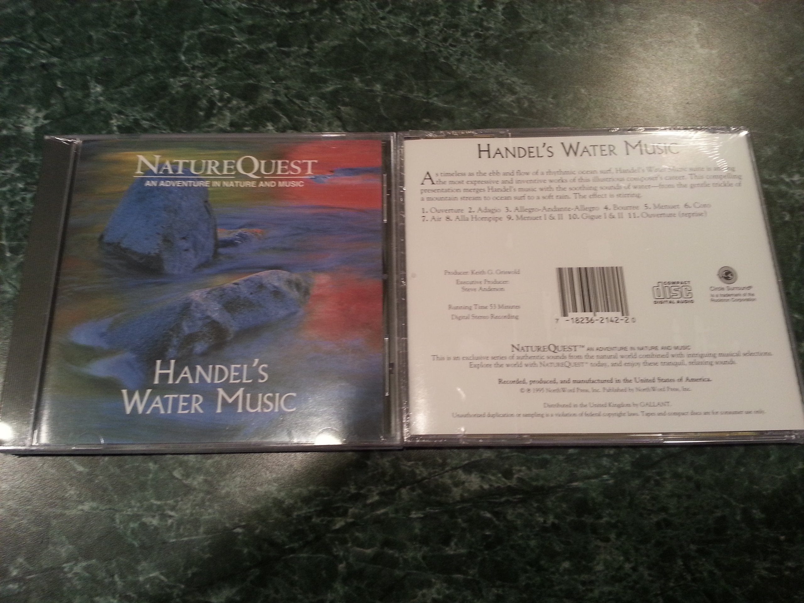 Unknown Artist - Handel's Water Music (CD)