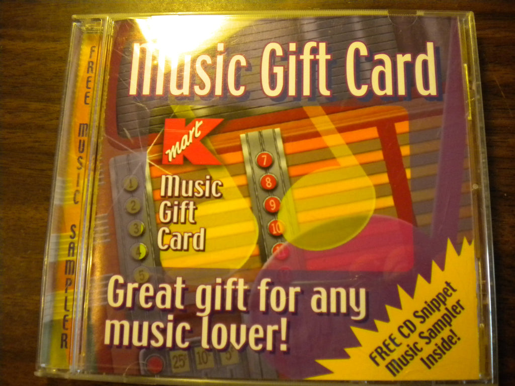 Music Gift Card Cd Sampler
