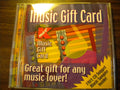 Music Gift Card Cd Sampler
