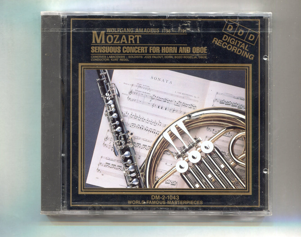 Mozart - Sensuous Concert for Horn & Oboe (CD)