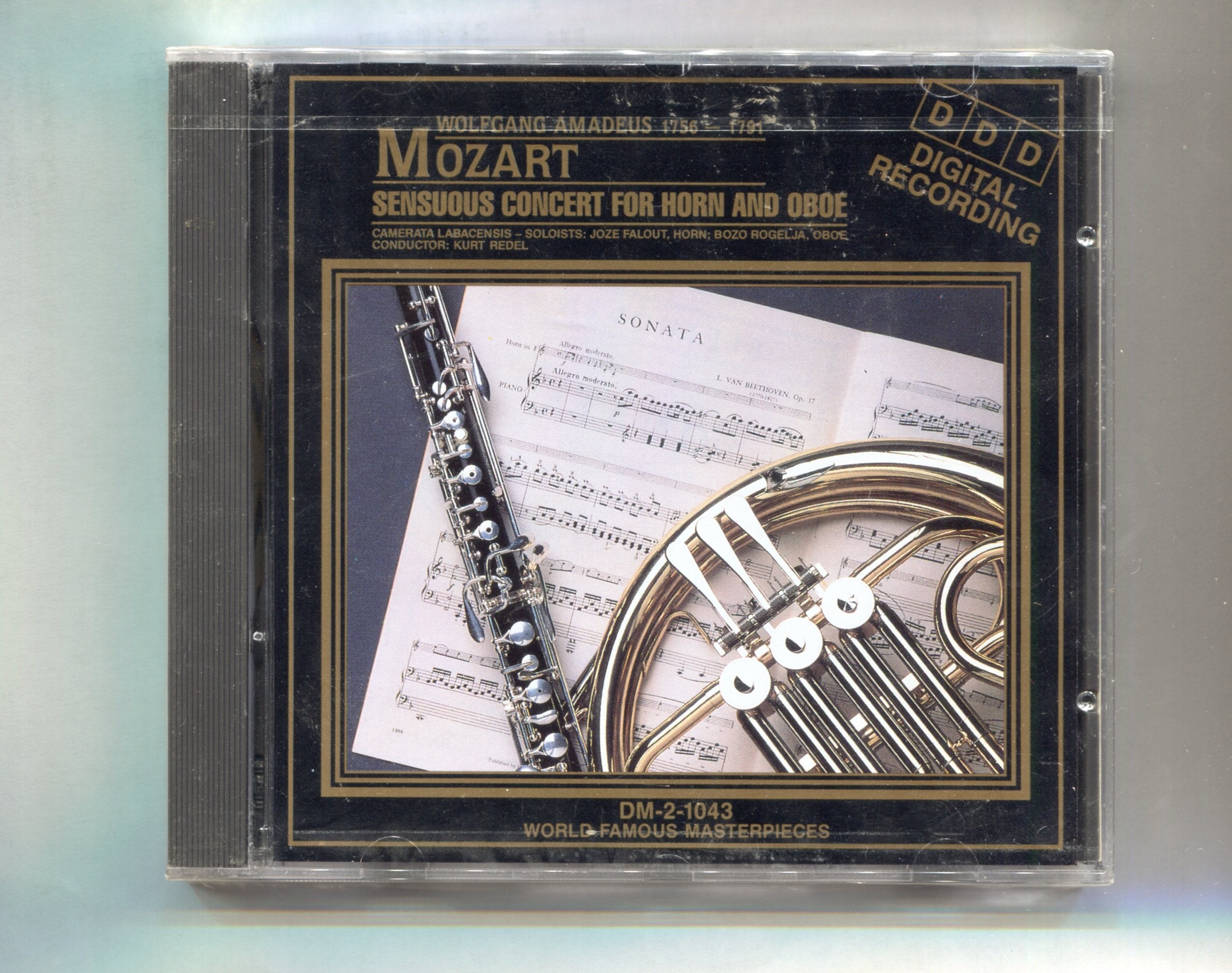 Mozart - Sensuous Concert for Horn & Oboe (CD)