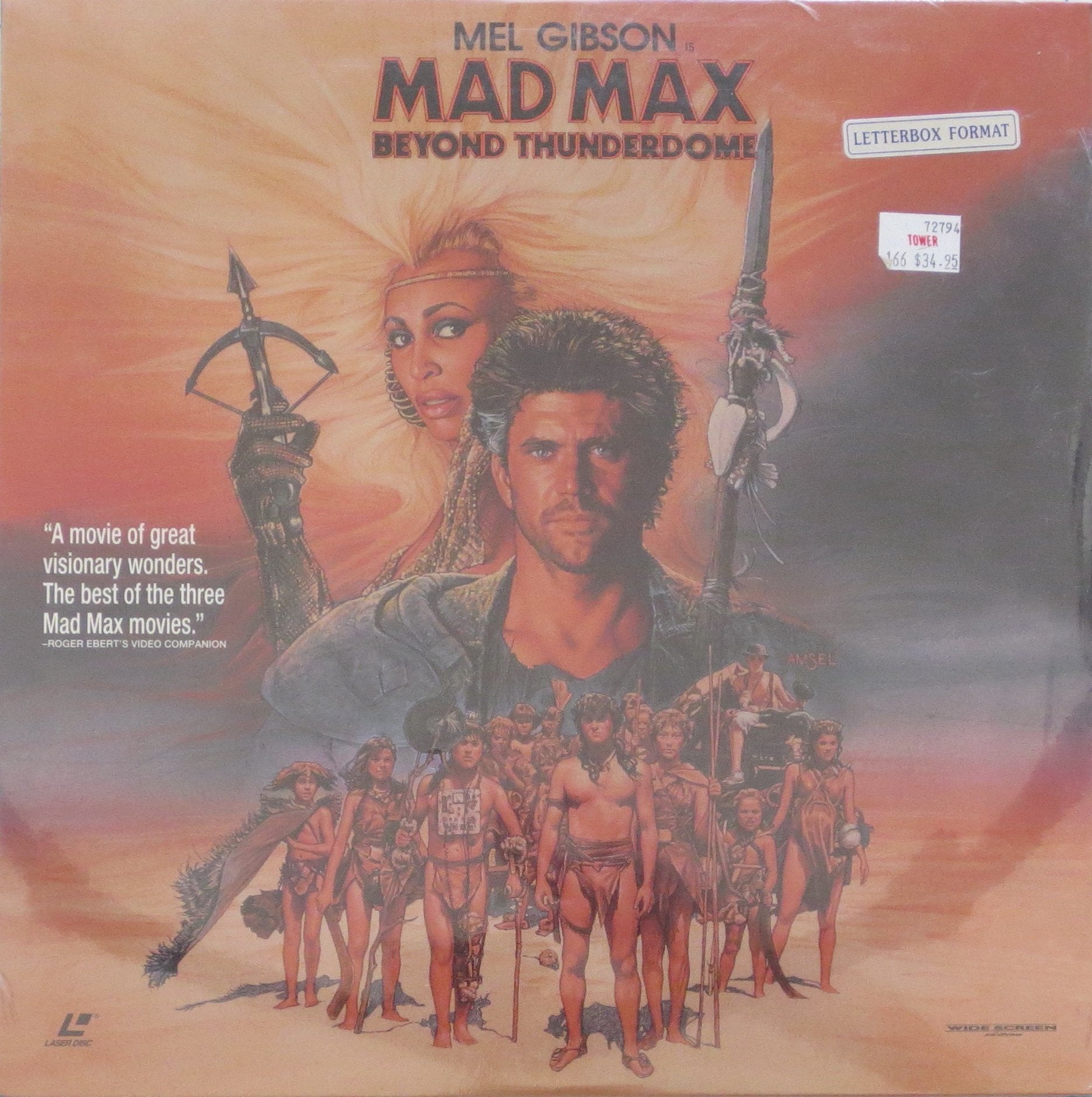 Mad Max Beyond Thunderdome [12" Laserdisc]