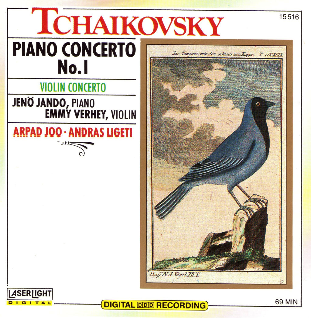 Tchaikovsky - Concerto Piano 1/Concerto Violin (CD)