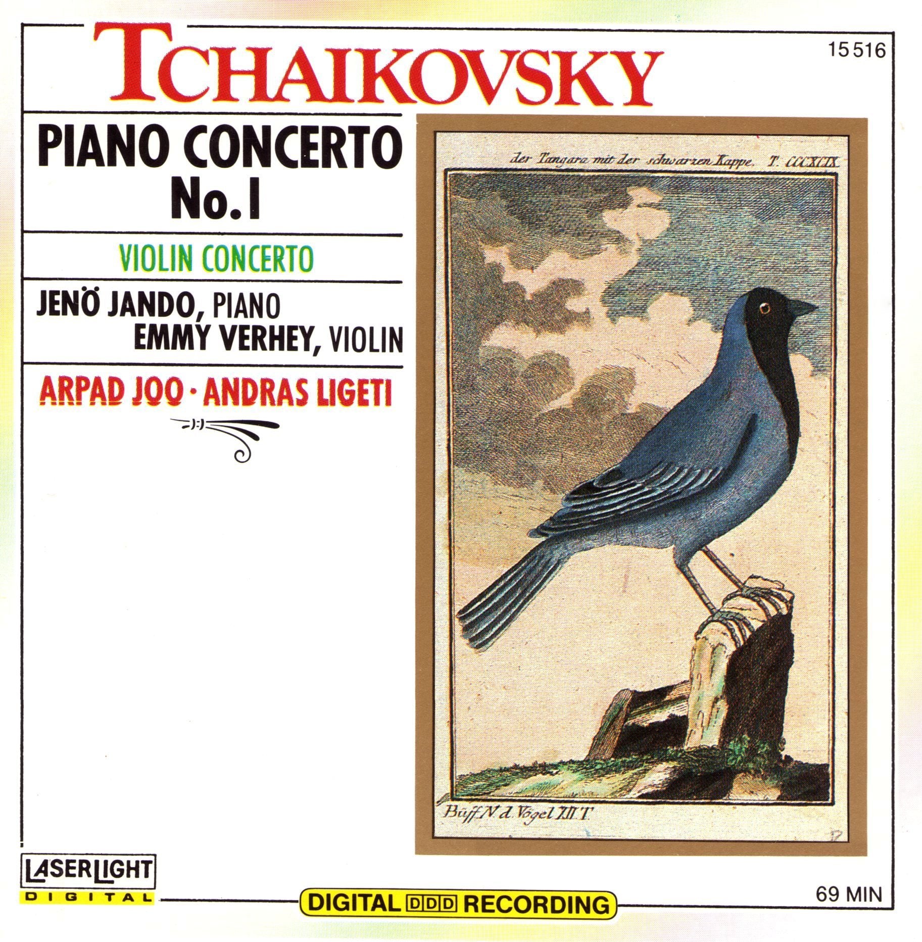 Tchaikovsky - Concerto Piano 1/Concerto Violin (CD)
