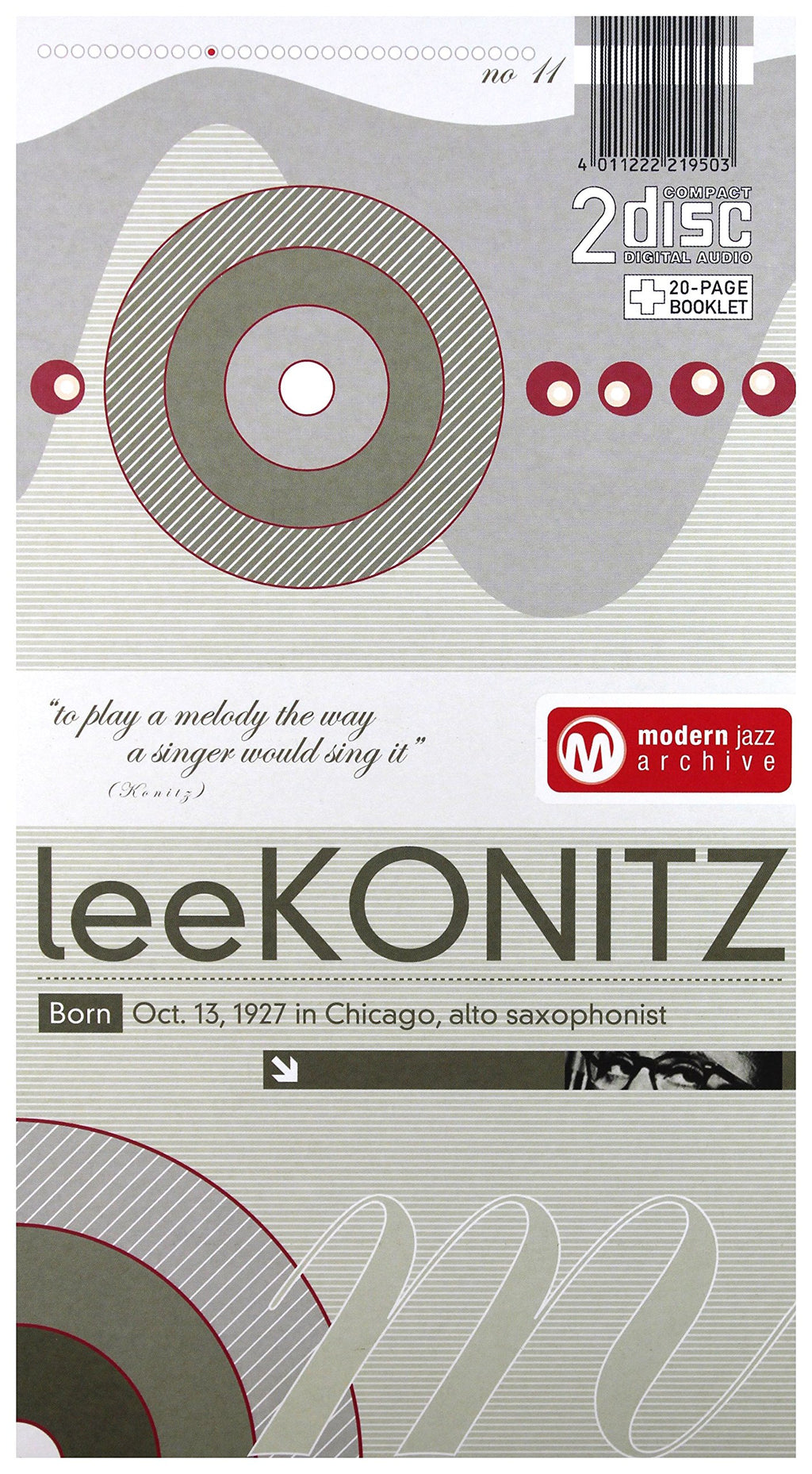 Lee Konitz - Sound-Lee (CD)