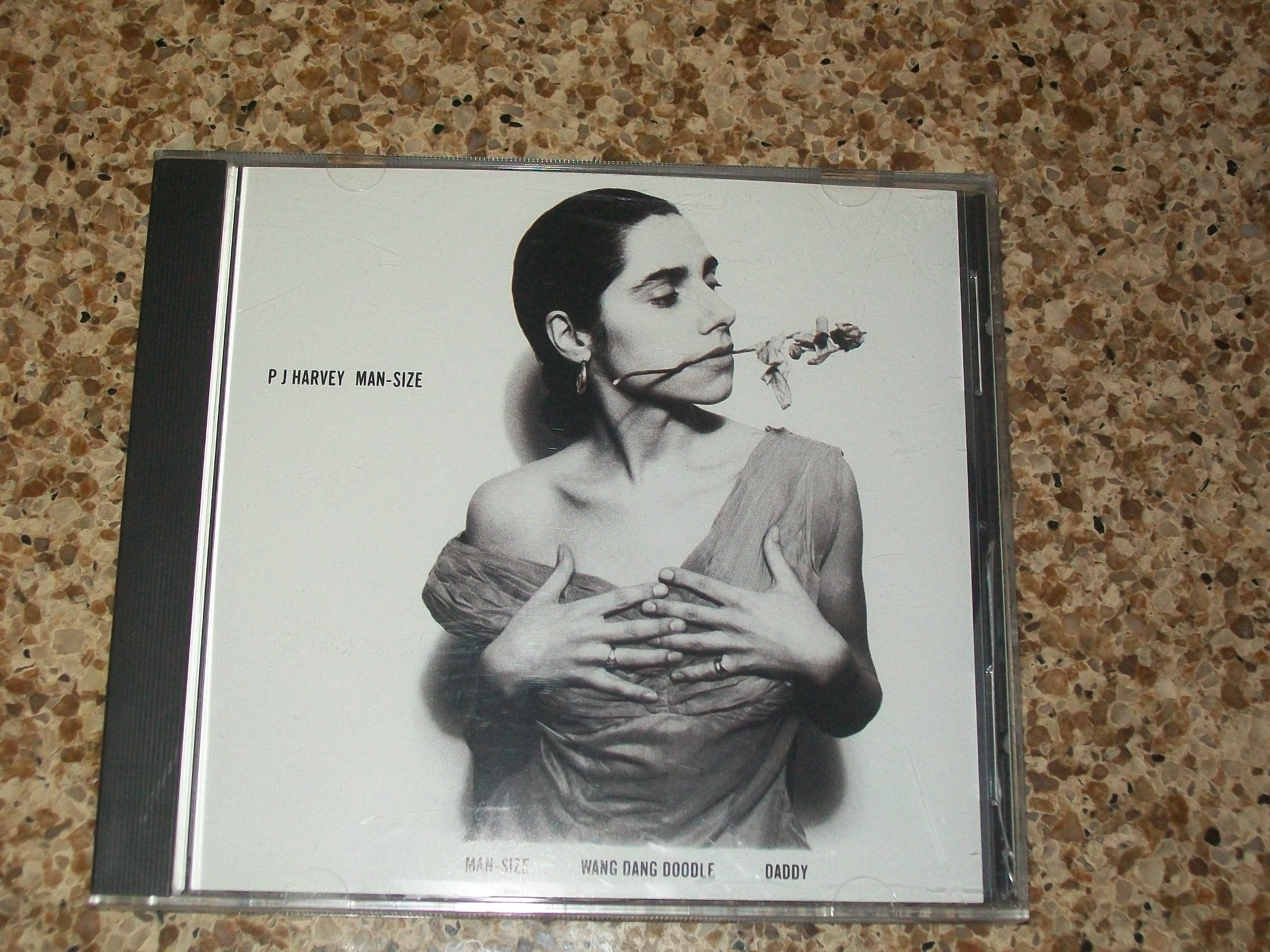 P J HARVEY CD SINGLE MAN-SIZE