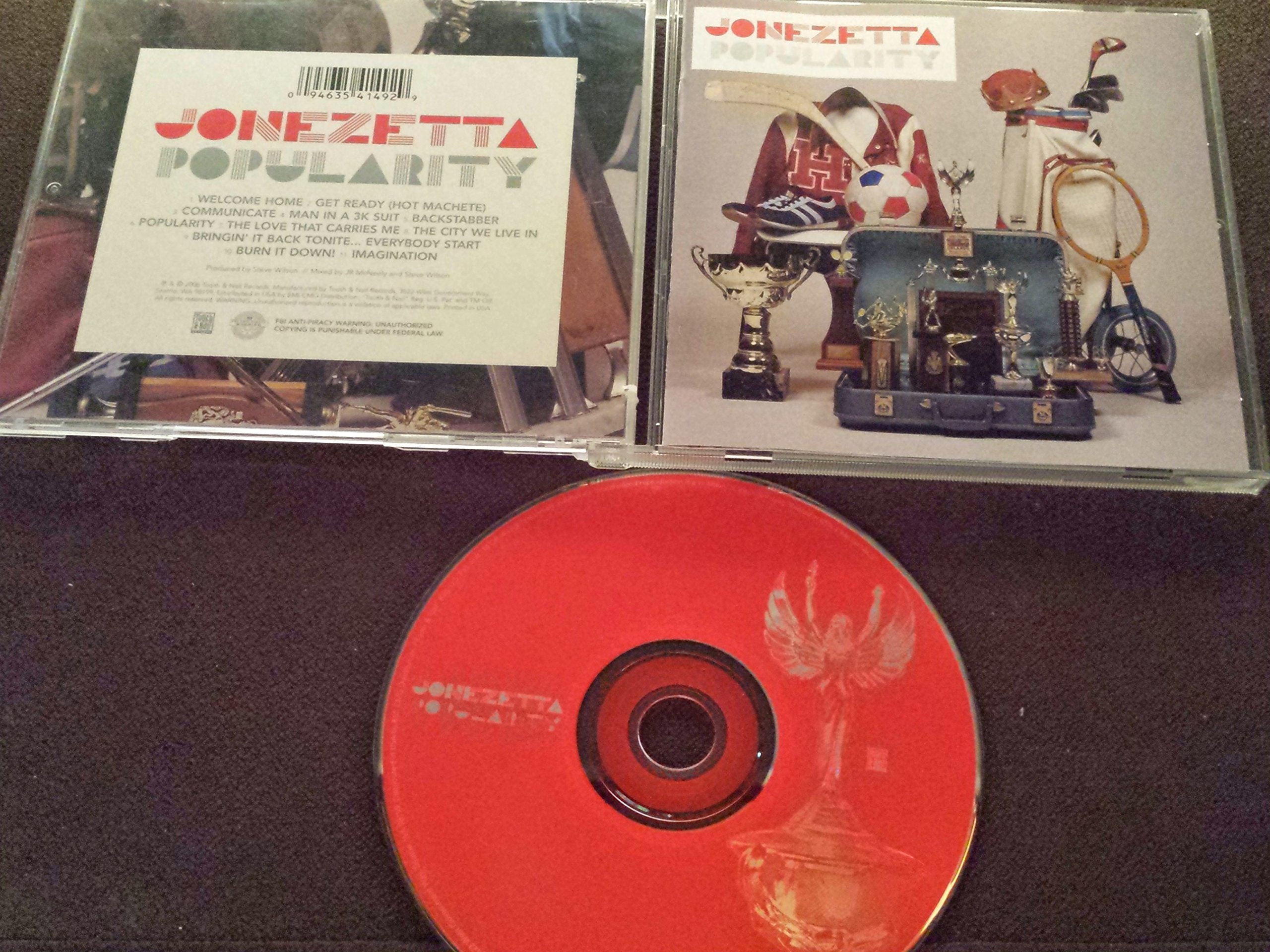 Jonezetta - Popularity (CD)