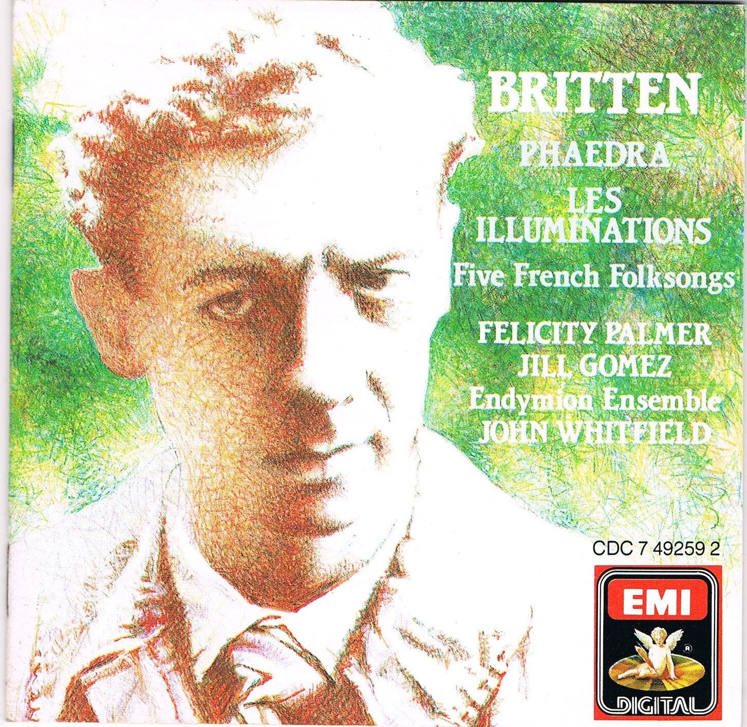 Britten - Benjamin Britten: Phaedra / Les Illuminations / Five French Folk Songs (CD)