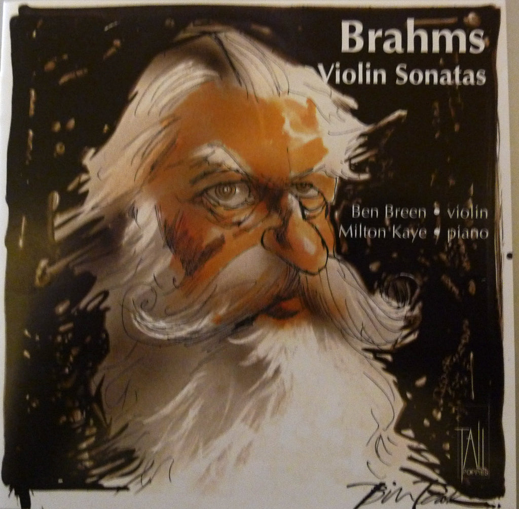 Johannes Brahms / Ben Breen / Milton Kaye - Brahms: Violinsonatas (CD)