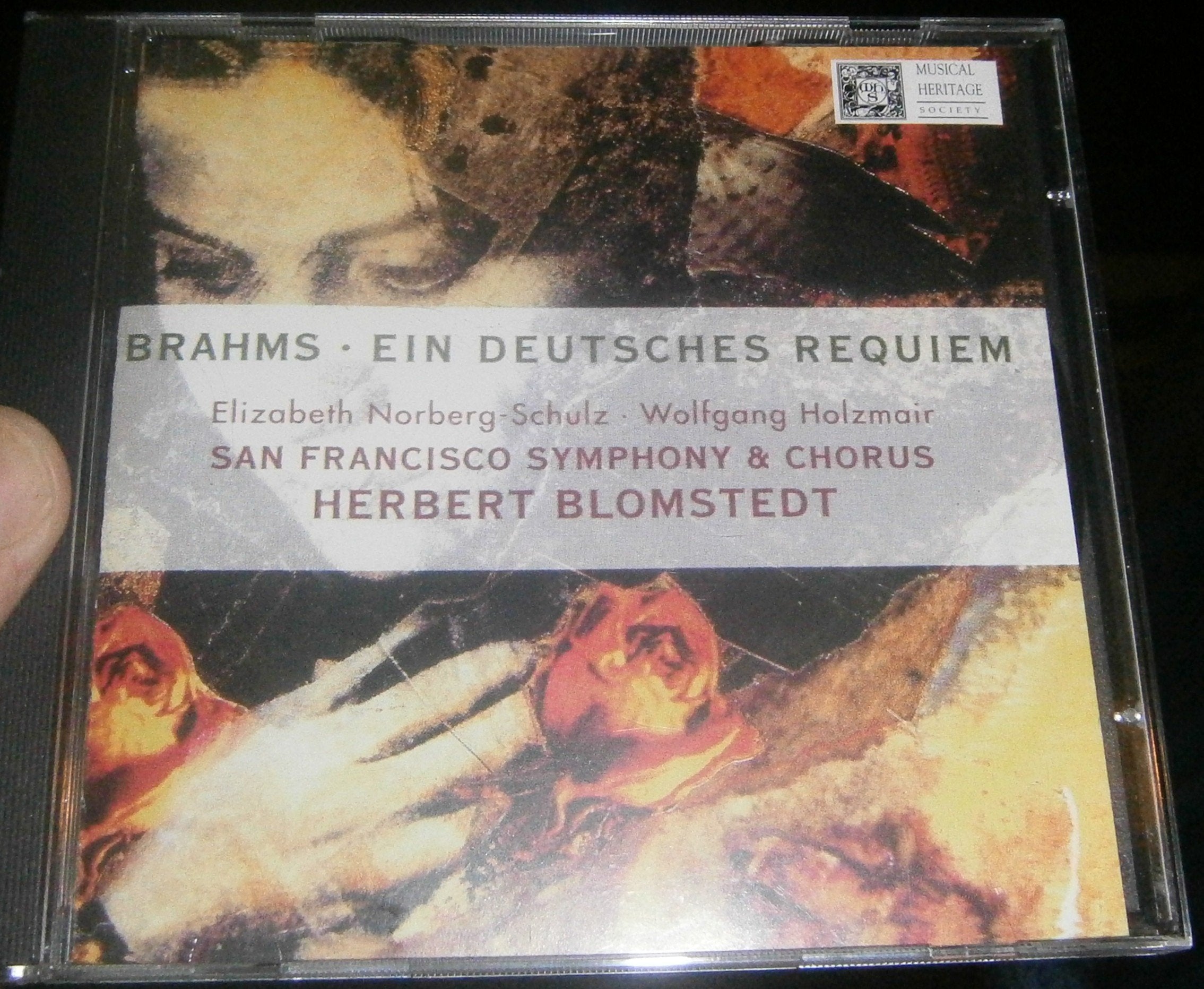 Brahms: Ein Deutsches Requiem, Op. 45 (CD)