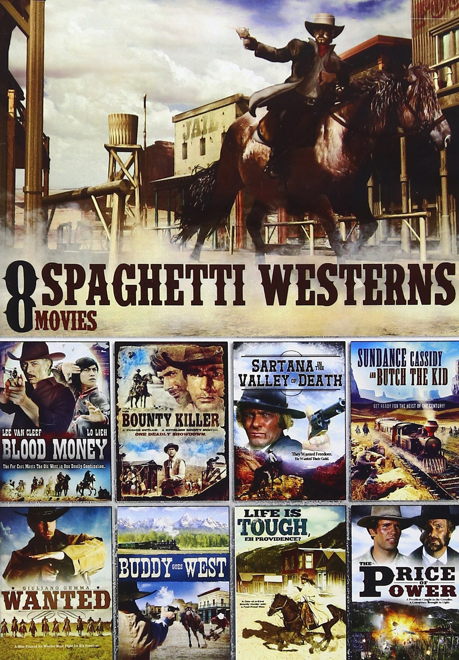 8-Movie Spaghetti Western Collection (DVD)