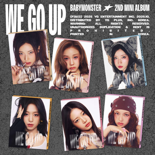 BABYMONSTER - WE GO UP (PATTERN Ver.) (CD)