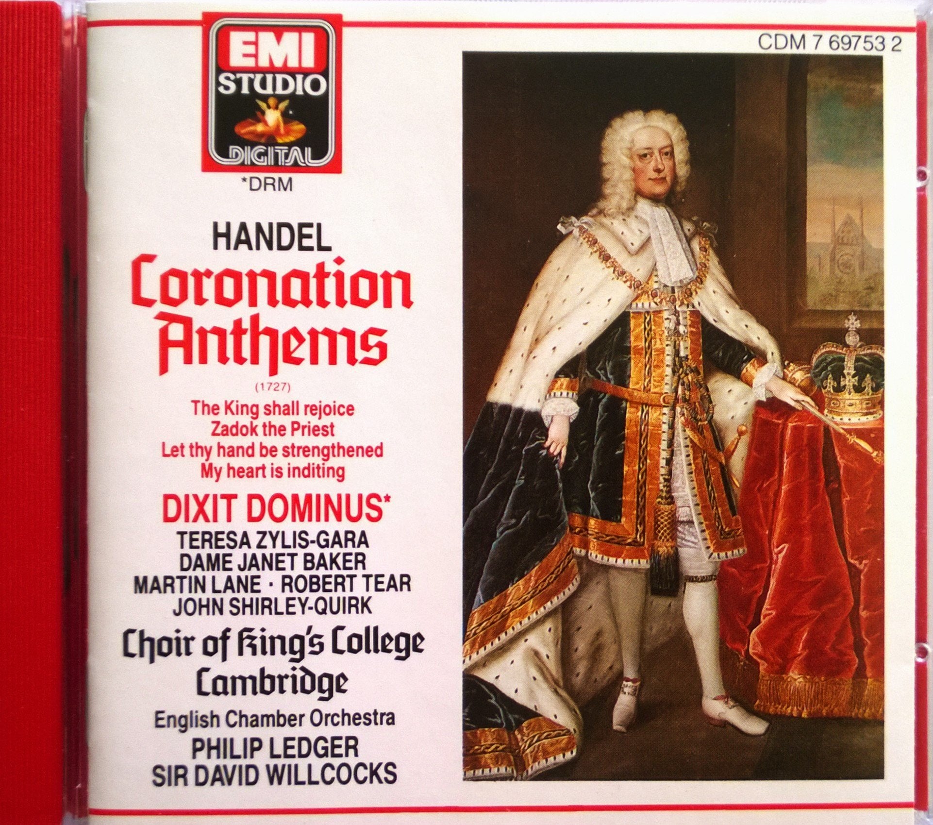 Handel - Handel: Coronation Anthems, Dixit Dominus (CD)