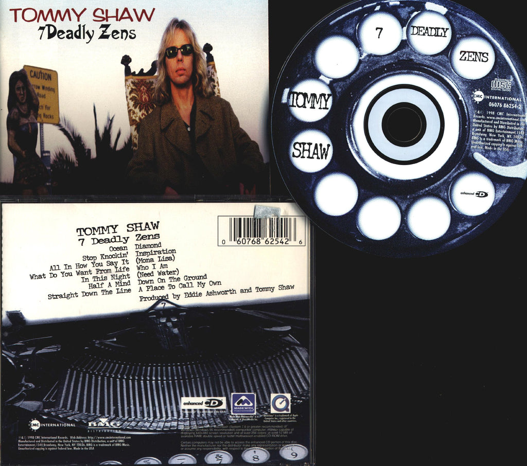 Tommy Shaw - 7 Deadly Zens (CD)