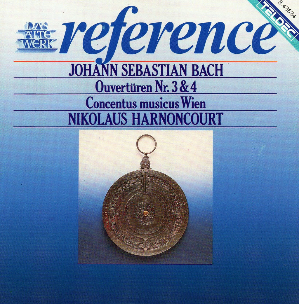 Bach - OVERTURES NOS. 3 & 4 (CD)