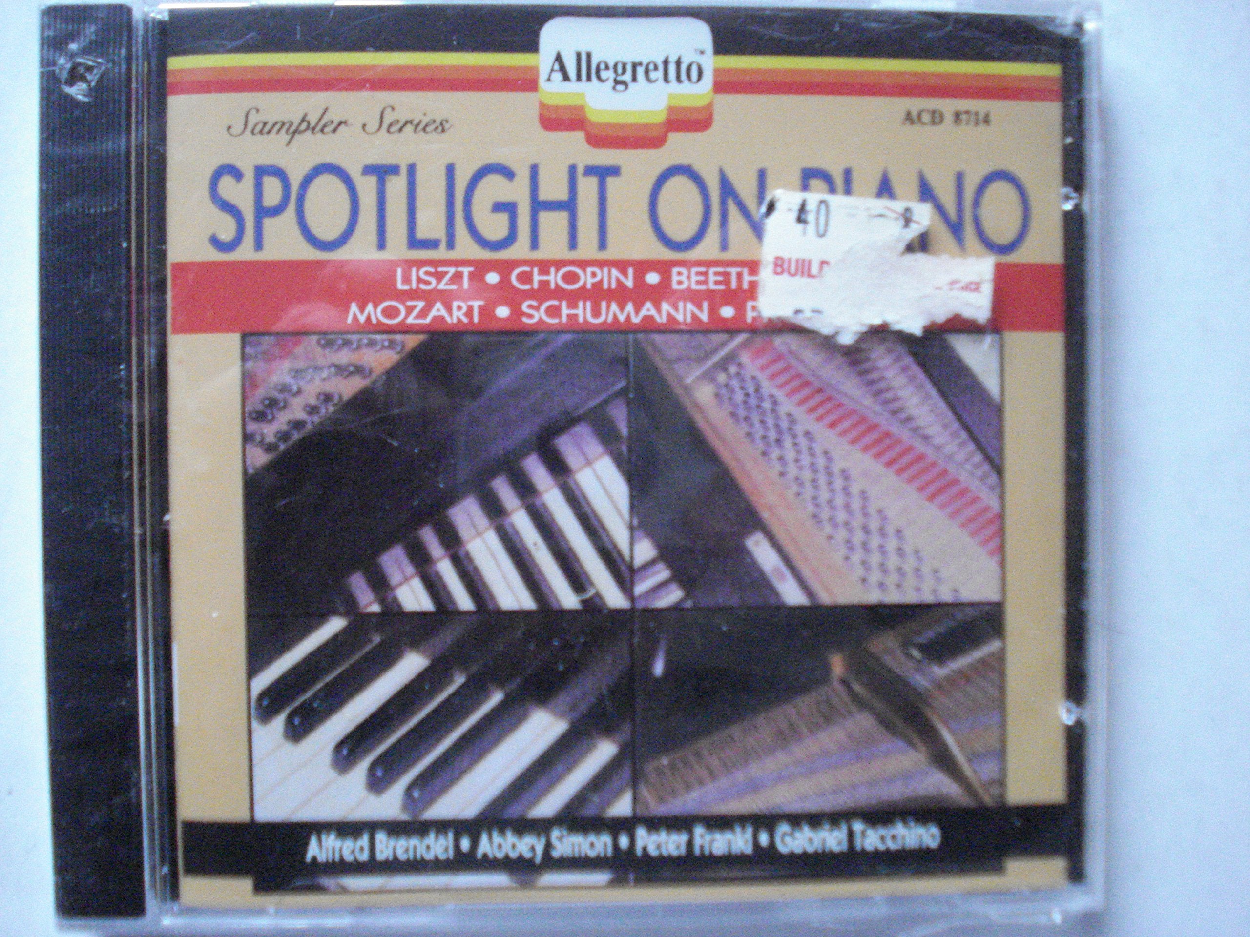 Liszt/Chopin/Beethoven/Prokofiev/Mozart/Schumann - Spotlight on Piano (CD)