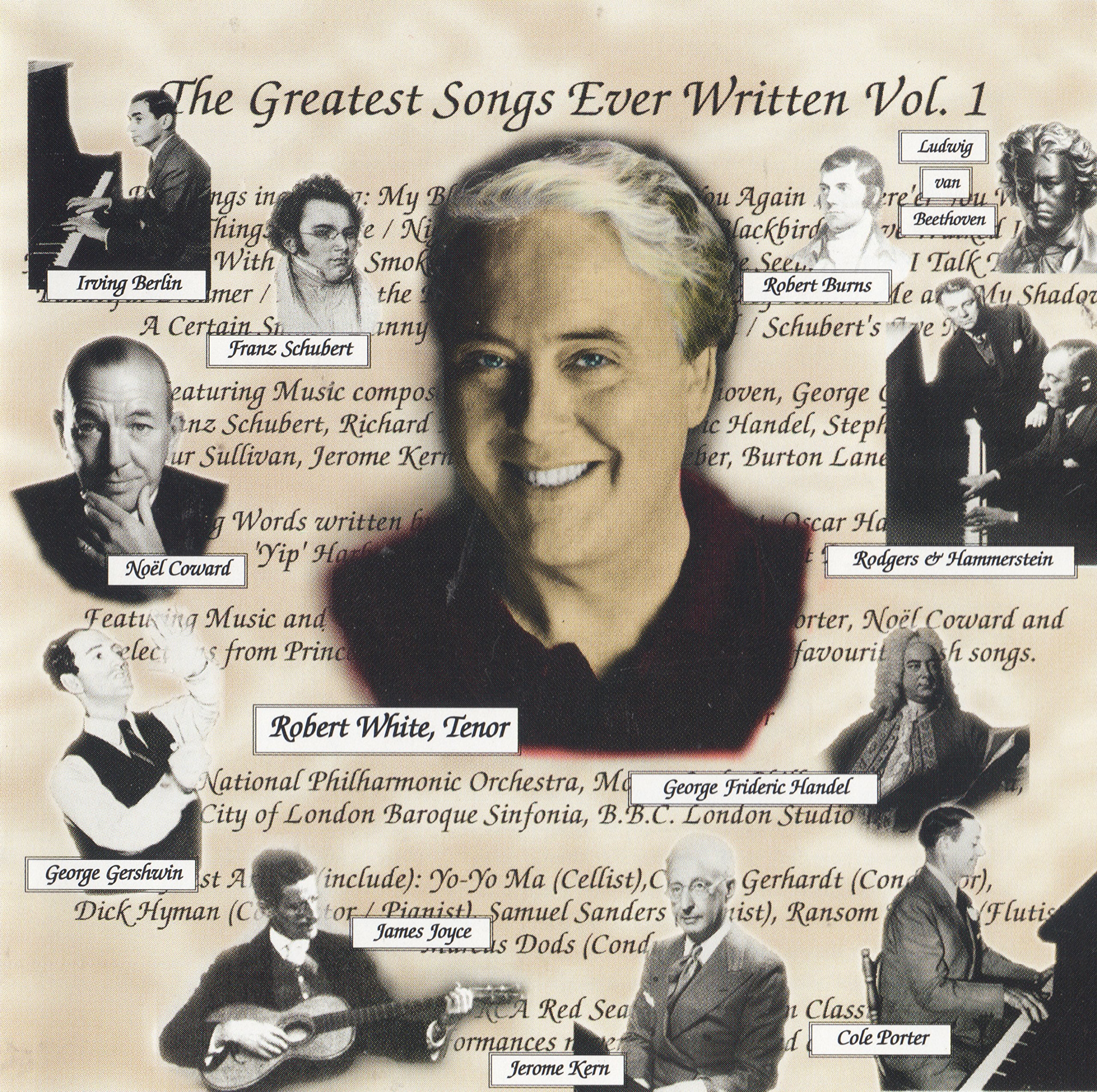 Robert White - The Greatest Songs Ever Written Vol 1 (CD)