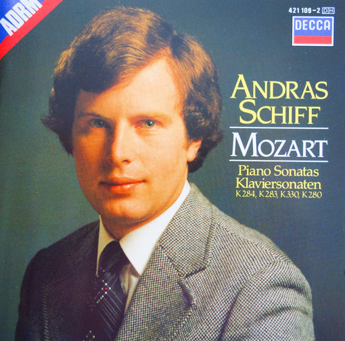 Andras Schiff / Wolfgang Amadeus Mozart - Andras Schiff plays Mozart Sonatas in D major K 284, in G K 283, in C K330, in F K 280 (London) (CD)