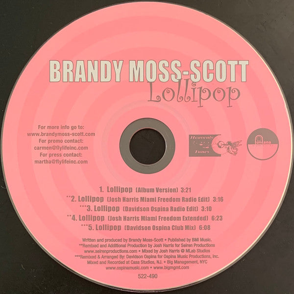 Brandy Moss-Scott - Lollipop (CD)