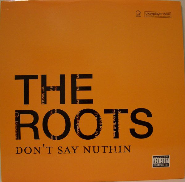 The Roots - Don't Say Nuthin (CD)