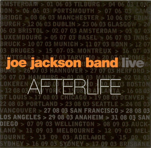 Joe Jackson Band - Live: Afterlife (CD)
