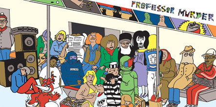 Professor Murder - Professor Murder Rides the Subway (CD)