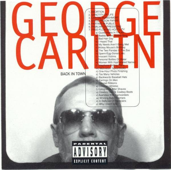 George Carlin - Back In Town (CD)