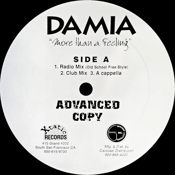 Damia - More Than a Feeling (CD)