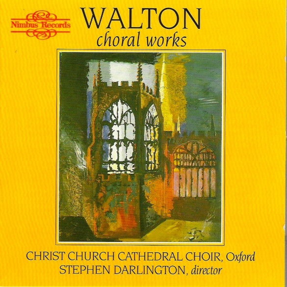 Sir William Walton / Stephen Darlington / The Choir Of Christ Church Cathedral - Missa Brevis/Jubilate Deo/+ (CD)