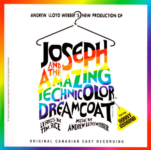 Webber - Joseph And The Amazing Technicolor Dreamcoat (1992 Canadian Cast) (CD)