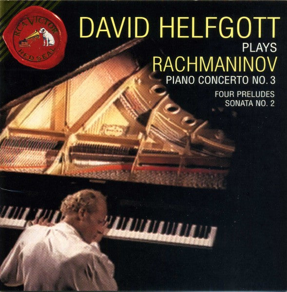 David Helfgott Plays Rachmaninov Piano Concerto No. 3, 4 Preludes Sonata No. 2 (CD)