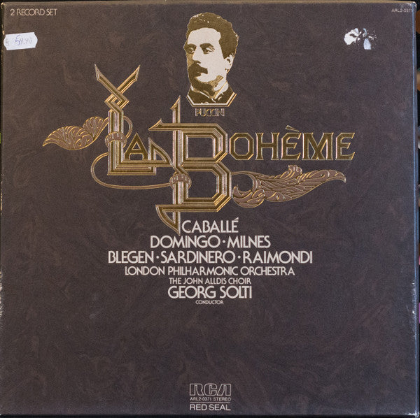 Giacomo Puccini / Placido Domingo / Montserrat Caballe / Georg Solti / London Philharmonic Orchestra - La Boheme (CD)