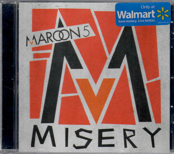 Maroon 5 - Misery/Through With You (Live) (CD)