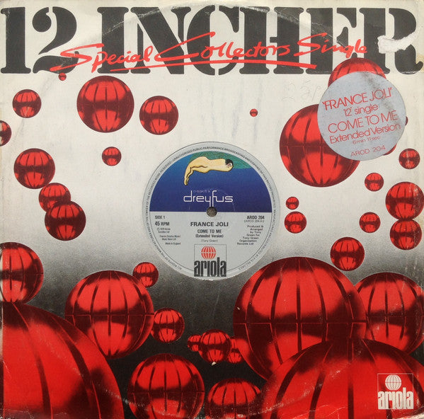 France Joli - Come to Me - 12" Classics on CD (CD)