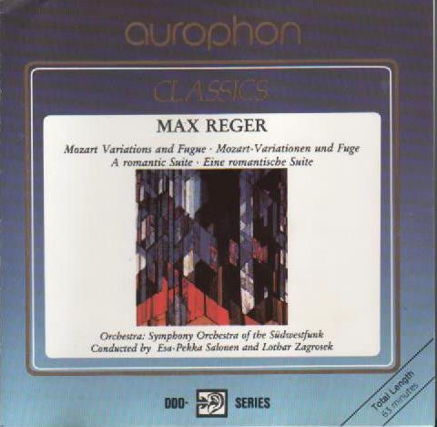 Reger - Reger: Variations & Fugue, Op. 132 / A Romantic Suite, Op. 125 (CD)