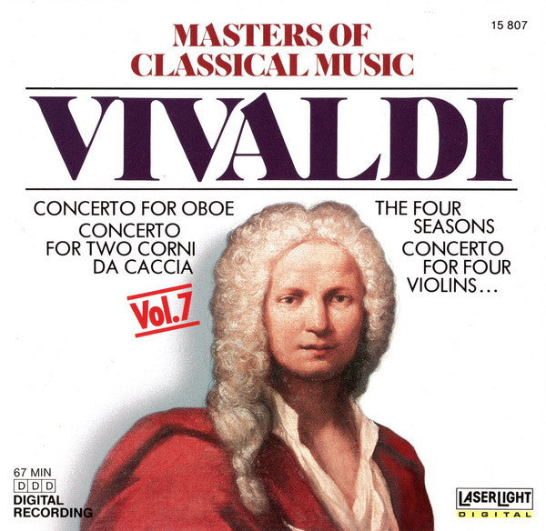 Vivaldi - Masters of Classical: Vivaldi (CD)