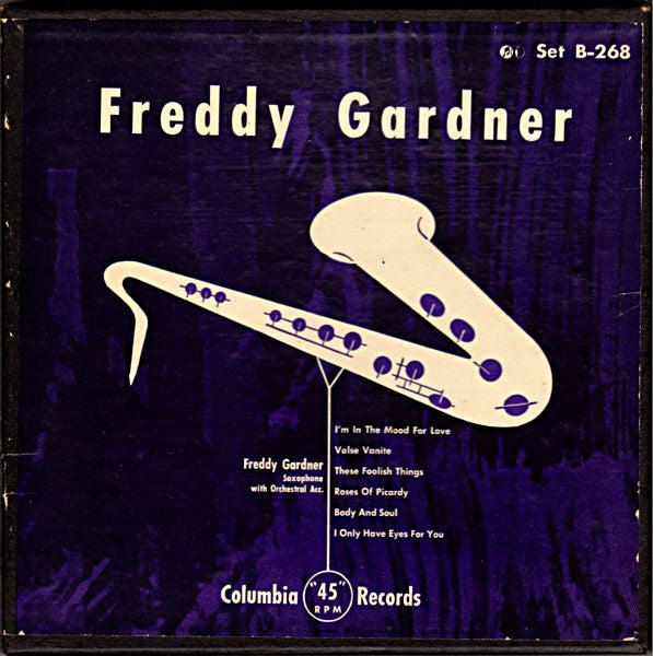 Freddy Gardner - Freddy Gardner & His Golden Tone Saxophone (CD)