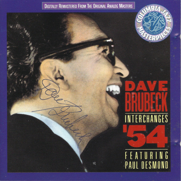 Dave Brubeck / Paul Desmond - Interchanges '54 (CD)