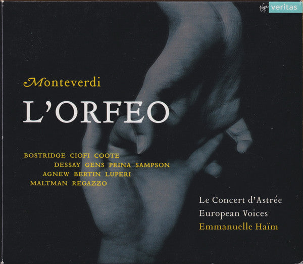 Claudio Monteverdi / Ian Bostridge / Patrizia Ciofi / Alice Coote / Natalie Dessay / Veronique Gens / Le Concert D'Astree / European Voices / Emmanuelle Haim - Monteverdi: L'orfeo (CD)