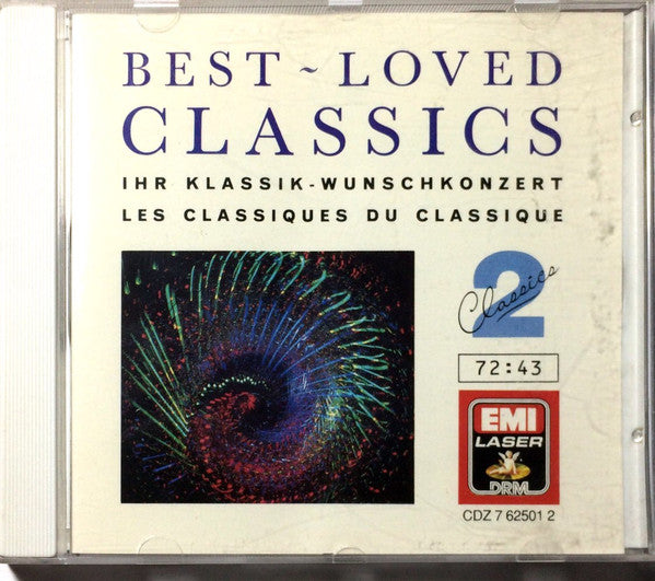 Various Classical Composers - Best Loved Classics 2 (CD)