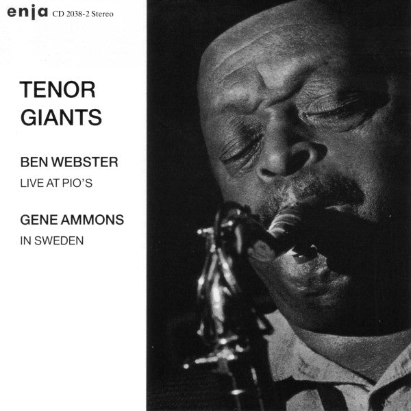 Ben Webster / Gene Ammons - Live at Pio's: In Sweden (CD)
