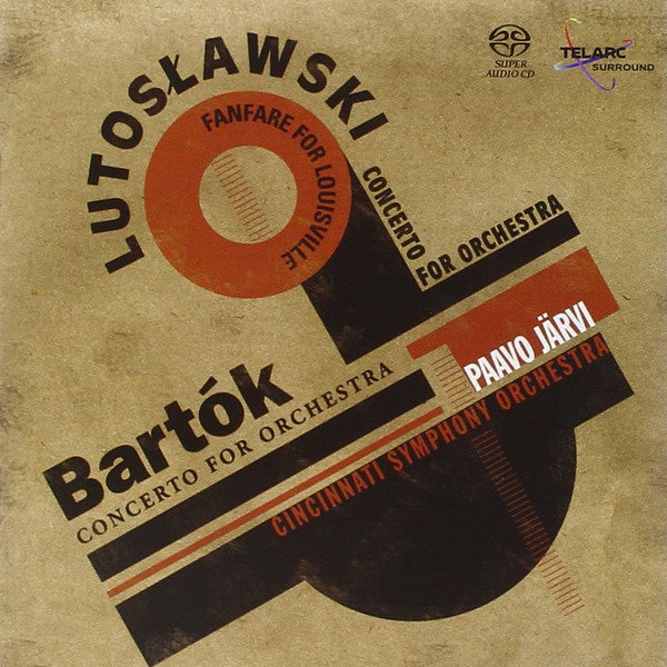 Witold Lutoslawski / Bela Bartok / Paavo Jarvi / Cincinnati Symphony Orchestra - Bartok and Lutoslawski: Concertos for Orchestra (CD)