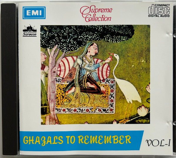 Ghazals To Remember Vol -2 (CD)