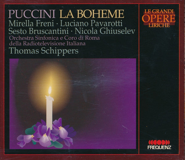 Giacomo Puccini / Luciano Pavarotti / Mirella Freni / Sesto Bruscantini / Nicola Ghiuselev / Orchestra Sinfonica Di Roma Della RAI / Thomas Schippers - GIACOMO PUCCINI LA BOHEME / PAVAROTTI (CD)