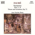 FAURE - Faur: Nocturnes, Nos. 1-6 / Theme & Variations, Op. 73 (CD)